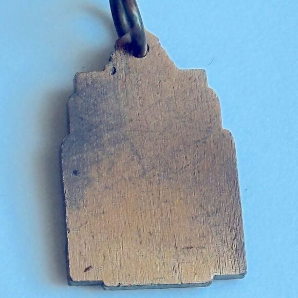 Vintage bronze tone N.W.M.B.A. Band SOLO pendant/medal/charm - Picture 2 of 2